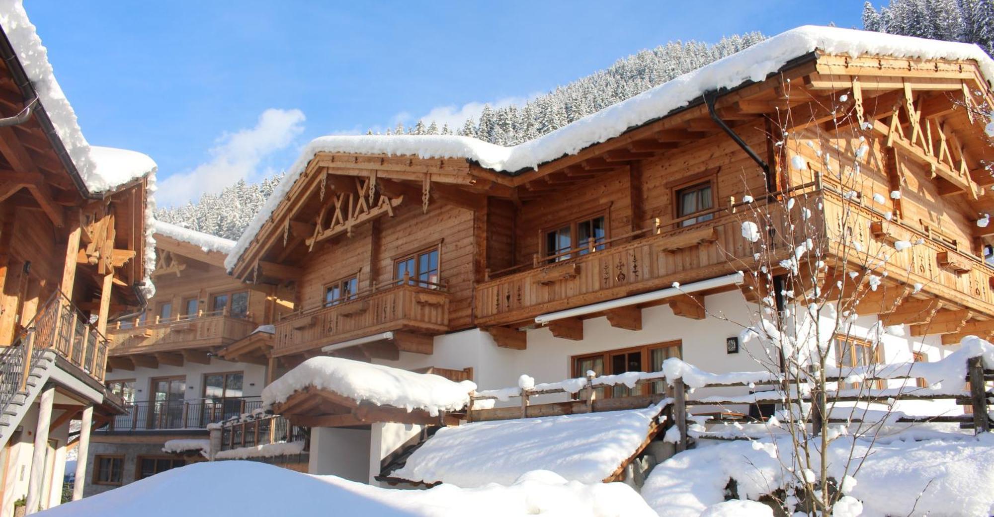 Feriendorf Joggler - Chalets Nahe Der Gondel Zell am Ziller Luaran gambar